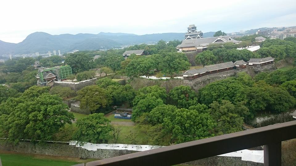 熊本城の全景